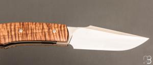   Couteau " New Hardy " custom par Rémi Lavialle - Koa et RWL34