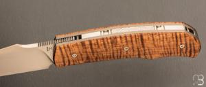   Couteau " New Hardy " custom par Rémi Lavialle - Koa et RWL34