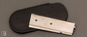    Couteau " O² BIC " par Nicolas Couderc - Acier inoxydable et RWL-34