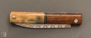  Couteau " L'Olonnois " de L'atelier du capitaine - Mammouth/Bocotte