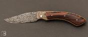 Couteau de poche Piémontais "Sionvillois" de Sylvain Petit - Les Couteaux du Mitou