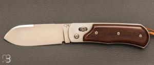  Couteau " Robusto" par Éric Parmentier - Micarta et RWL34