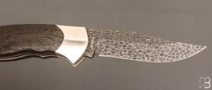 Couteau Böker Solingen - Scout Bog Oak Damast N°107/199  - 112124DAM