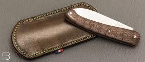   Couteau " Slipjoint " de collection par Jean-Michel Cayron - Fatcarbon® 