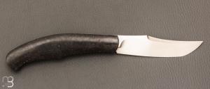    Couteau " Spicy " pliant de Cyril Kalisz - Amboine noire et RWL34