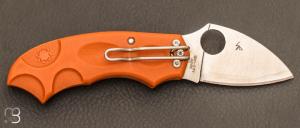  Couteau Spyderco Meerkat Burnt Orange Sprint Run HAP40 - SPC64JPBORE