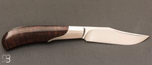  Couteau " Trappeur" custom de Jean Baptiste Leveque - Gidgee et RWL34