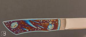  Couteau " air planètes " par Roberto Ottonello 10 grammes