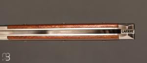   Couteau  " custom " par Vincent Lafaye - Micarta et lame en 14c28n