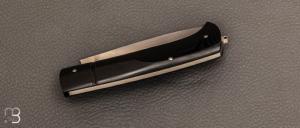 Couteau " custom slipjoint " G10 et lame en RWL34 par Philippe Lemonnier