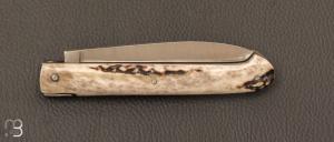 Couteau régional pliant le Sauveterre - Bois de cerf