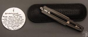    Dague " Skeletonized " liner lock par Petr Hofman - Zirconium et RWL34