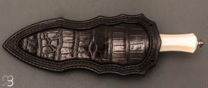   Dague custom de Samuel Lurquin - Ivoire de phacochère