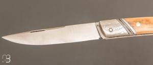  Couteau " Le Thiers " de Robert Beillonnet - ivoire de mammouth et RWL34