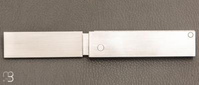 Couteau " O²  ressort invisible " par Nicolas Couderc - RWL-34