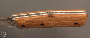    Couteau "Brodir" de Romain Daloux - Noyer et lame acier XC75 