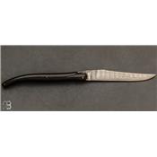 Couteau Laguiole Damas pointe de corne 18cm - Forge de Laguiole