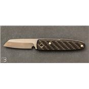 Couteaux Morris Knives Wharncliff Carbone & Titane