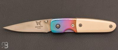  Couteau  "  850S Mel Pardue Design " par BENCHMADE - Made in  U.S.A