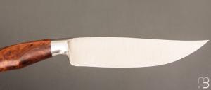  " Nightingale variation Knife " custom par Oliver Goldschmidt - Bois de fer et damas