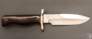  Couteau « Combat Companion Full Tang »  5" de Randall - Micarta kaki