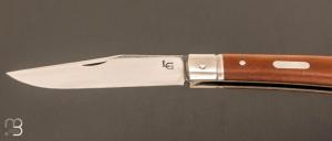   Couteau " Aspic " custom par Laurent Gaillard - Micarta Vintage et lame en 90mcv8