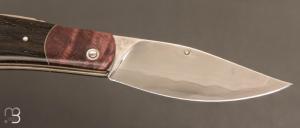   Couteau " Bandit " par Tony Ruot - Morta et lame en C130