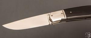 Couteau " Bohème " custom par Rémi Lavialle - RWL34 et ébène