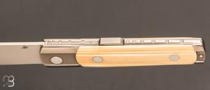  Couteau " Boxer "  lock-back par Jean-Pierre Suchéras - Mammouth et RWL-34