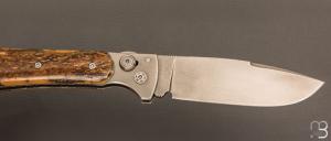    Couteau "Canadjin" par Éric Parmentier - Ivoire de mammouth