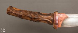   Couteau " Carved Oosic Persian Tanto " custom par Mardi Meshejian