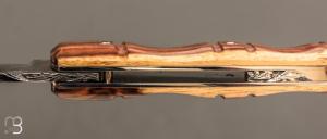 Couteau " Danang " par Citadel Dep Dep - Bois de rose