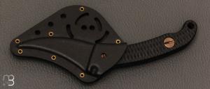   Couteau " Elvia " par Turner CNC - G10 et CPM-3V