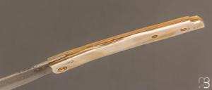 Couteau " Eustache " piémontais par Geoffroy Gautier - Corne