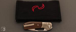  Couteau Field Duty par Liong Mah - Burlap Micarta et S90V 