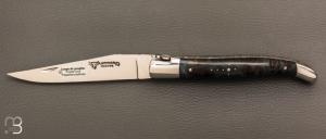  Couteau Laguiole Aubrac Loupe de peuplier stabilisée