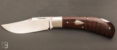 Couteau " Lanny's clip " custom de Jean Baptiste Leveque - Gidgee et RWL34