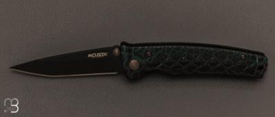  Couteau pliant MC-004-013 Fusion VG-10 San-Maï noir par MCUSTA - Limited Edition 2023