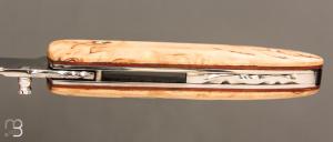 Couteau " Monterey " par Citadel - Loupe de bouleau et Böhler N690Co