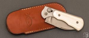    Couteau "  Morphalou " par Éric Parmentier - Mammouth et RWL34