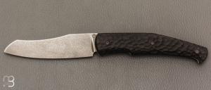 Couteau " Philéas " de Pierre Thomas - Atelier Odae - G10 et lame damax