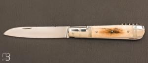   Couteau " Rumilly 3 pièces " par Erwann Aubriet - Ivoire de mammouth