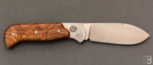 Couteau " Safari " par Éric Parmentier - Frêne et RWL34