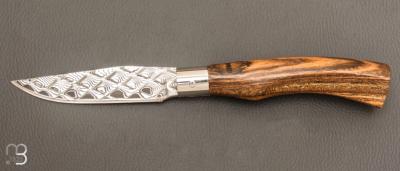  Couteau " Sgrigua " par Roberto Ottonello - Bocote et Damas