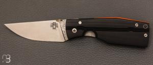Couteau "  Sika  " custom par Torpen Knives - Jrme Hovaere - G-10 et N690