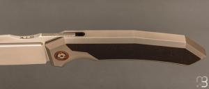     Couteau " Speartak regular Integral Inlays PROTO" de GTKnives - Thomas Gony