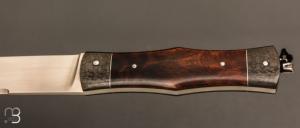  Couteau " Violon" par Philippe Lemonnier - Bois de fer d'Arizona et RWL34 