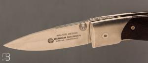  Couteau " Walker Design " liner lock de Böker - Cocobolo et ATS-34