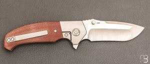  Couteau  "  X Series Mini Diesel Flipper Drop Point Blade " par Pena Knives