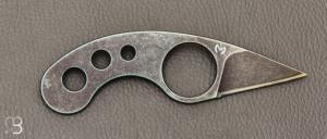 Couteau de cou Griffe 100% titane Fred Perrin par Max Knives